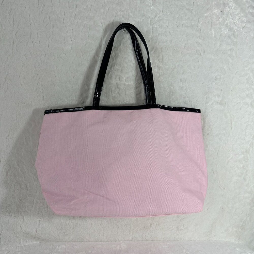 Victorias Secret Tote,Shoulder Bag,Travel,Beach Bag with Wristlet Pouch NWOT - Picture 4 of 9